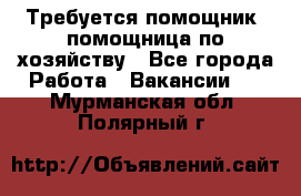 Требуется помощник, помощница по хозяйству - Все города Работа » Вакансии   . Мурманская обл.,Полярный г.